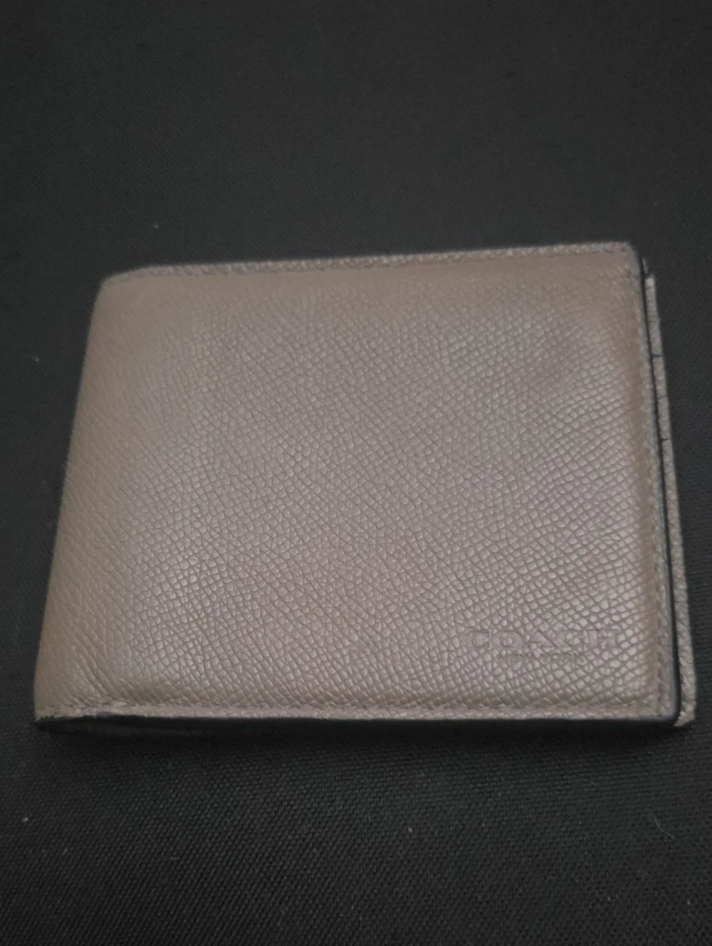 Men's Leather Bifold Wallet in Brown